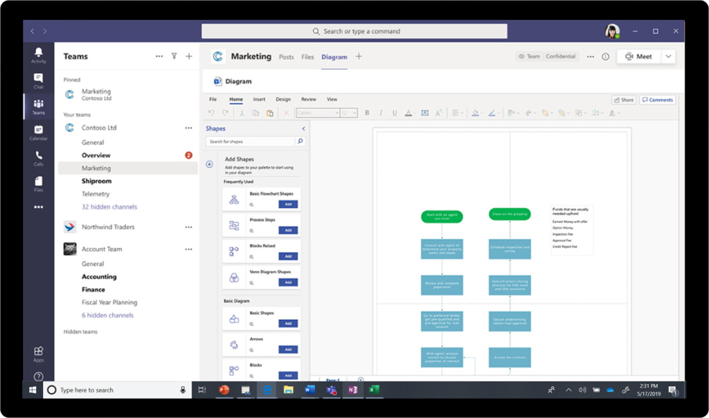 efficient marketing collaboration in microsoft teams.