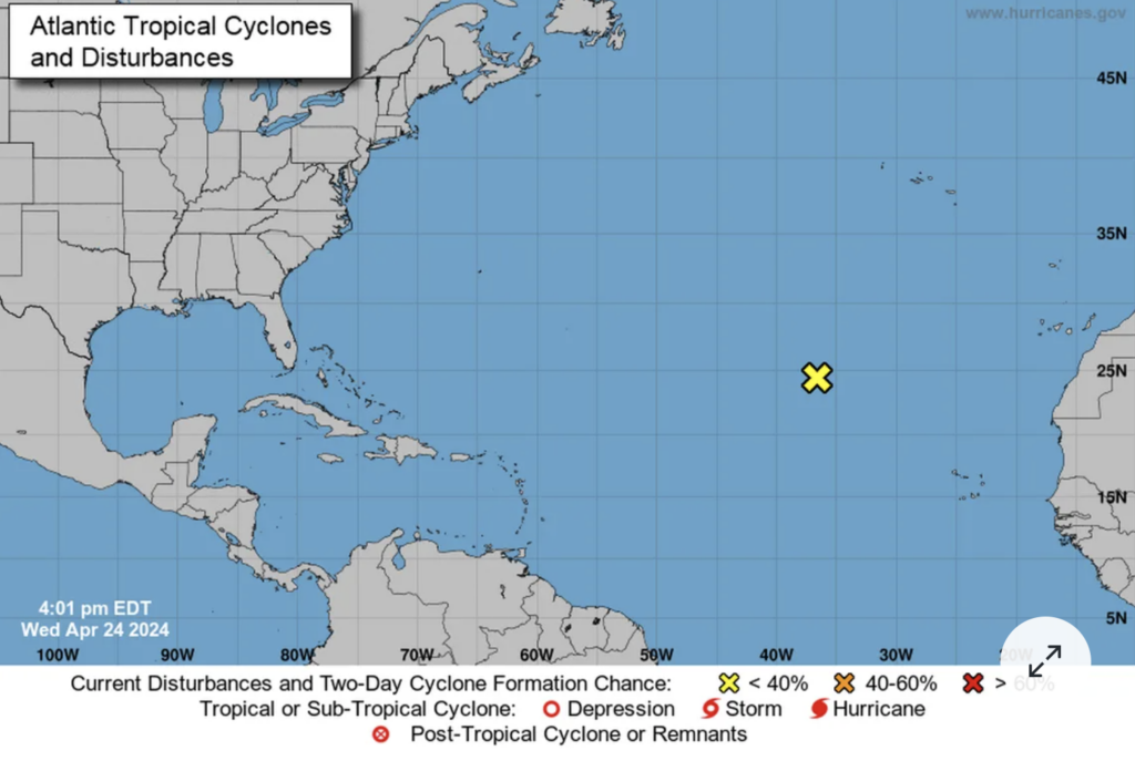 atlantic cyclone forecast map: monitoring weather systems in the atlantic.